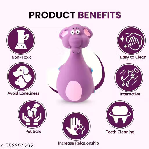 Canine Elephant Play Plush