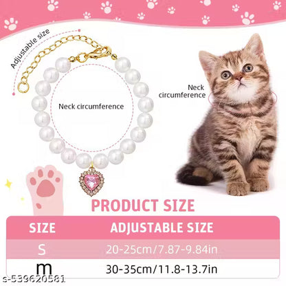 Heart Charm Collar