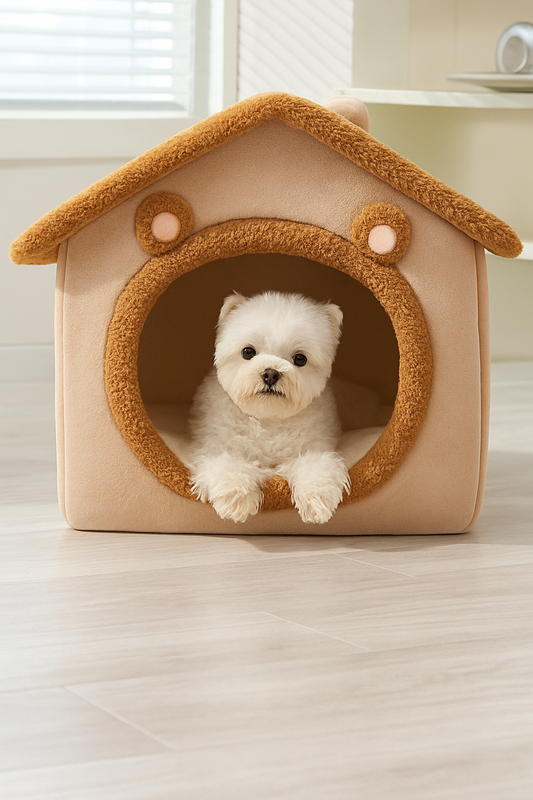 SnugPaws Cuddly Bear PawHut