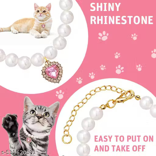 Heart Charm Collar